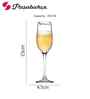 Pasabahce Amber Champagne Flute  Glass 200Ml Set Of 6 (440295)