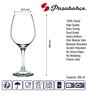 Pasabahce Amber Red Wine  Glass 365Ml Set Of 6 (440265)