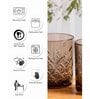Pasabahce Color Glass Timeless Tumbler (Set of 8 pcs)
