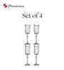 Pasabahce Joy Champagne Flute Stem Glass 175 Ml Set Of 4 (440300)