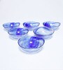 Glass 400 ML Small Serving Bowl- Set of 6