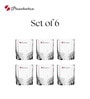 Pasabahce Valse Whisky Glass 315Ml Set Of 6  (42945)