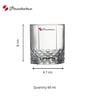 Pasabahce Valse Whisky Glass 315Ml Set Of 6  (42945)