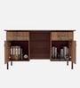 Passion Executive Desk in Leon Teak Finish