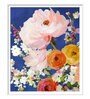 Pastel Bloom Multicolor Paper Framed Floral Art Print Set of 2
