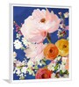 Pastel Bloom Multicolor Paper Framed Floral Art Print Set of 2