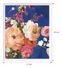 Pastel Bloom Multicolor Paper Framed Floral Art Print Set of 2