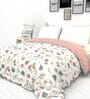 Pastel Blooms Reversible AC Comforter Double Bed 225cmx250cm