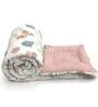 Pastel Blooms Reversible Cold-Weather Comforter Double Bed 225cmx270cm