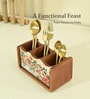 Pastel Flora Cutlery Holder