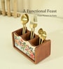 Pastel Flora Cutlery Holder