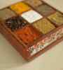 Pastel Flora Nava Masala Box | Spice Box