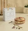 Pastel Flora Wooden Masala Box