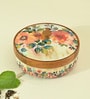 Pastel Flora Wooden Masala Box