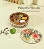 Pastel Flora Wooden Masala Box