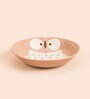Pastel Owl Shallow 8 Inch Porcelain Deep Plate