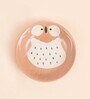 Pastel Owl Shallow 8 Inch Porcelain Deep Plate