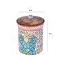 Pastel Pink 1.5 Ltr Ceramic Jar with Lid