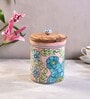 Pastel Pink 1.5 Ltr Ceramic Jar with Lid