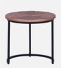 Pastorius Solid Wood Nest Of Tables In Black Finish