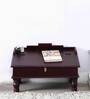 Pathana Solid Wood Writing Desk in Passion Mahogany Finish