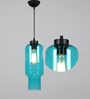 Patia Blue Glass Single Hanging Lights