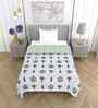 Patina Green Royal Collection Single Bed Dohar Blanket