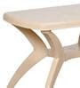Outdoor Plastic Table and Chair Set in Beige with 4 Chairs