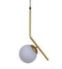 Patrice White Metal Hanging Light