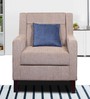 Patricia 1 Seater Sofa in Beige Colour