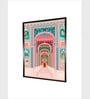 Patrika Gate Print Canvas Framed Wall Painting