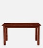 Patron Sheesham Wood 6 Seater Dining Set In Honey Oak Finish