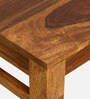 Patron Sheesham Wood Bench In Rustic Teak Finish