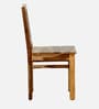 Patron Sheesham Wood Dining Chairs In Rustic Teak Finish (Set Of 2)