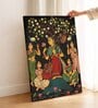 Pattachitra Folk Stretched Canvas Painting