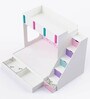 Pattern Dreams Bunk Bed in White Colour