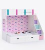 Pattern Dreams Bunk Bed in White Colour