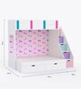 Pattern Dreams Bunk Bed in White Colour
