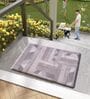Pattern PVC 18x30 Inches Anti Skid Door Mat