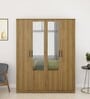 Paula Bed Side Table In Natural Teak Finish