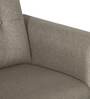 Paula Single Seater Sofa in Dark Brown Colour