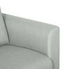 Paula Fabric 1 Seater Sofa in Grey Colour