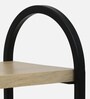 Paulina Solid Wood Book Shelf In Gold Wash Finish