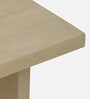 Paulina Solid Wood Foldable Study Table In Gold Wash Finish