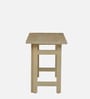 Paulina Solid Wood Foldable Study Table In Gold Wash Finish