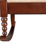 Pauline Rocking Chair in Walnut Colour