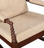 Pauline Rocking Chair in Walnut Colour