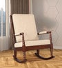 Pauline Rocking Chair in Walnut Colour