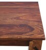 Paulo Four Seater Dining Table in Teak Colour