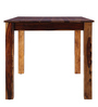 Paulo Four Seater Dining Table in Teak Colour